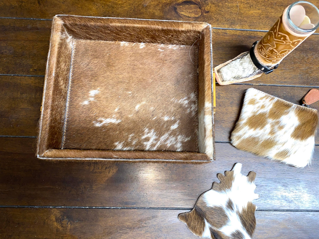 Cowhide Tray